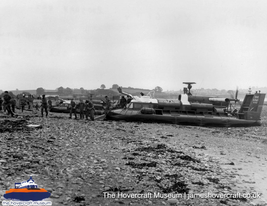 SRN6 with the British Army -  (credit: The Hovercraft Museum Trust).